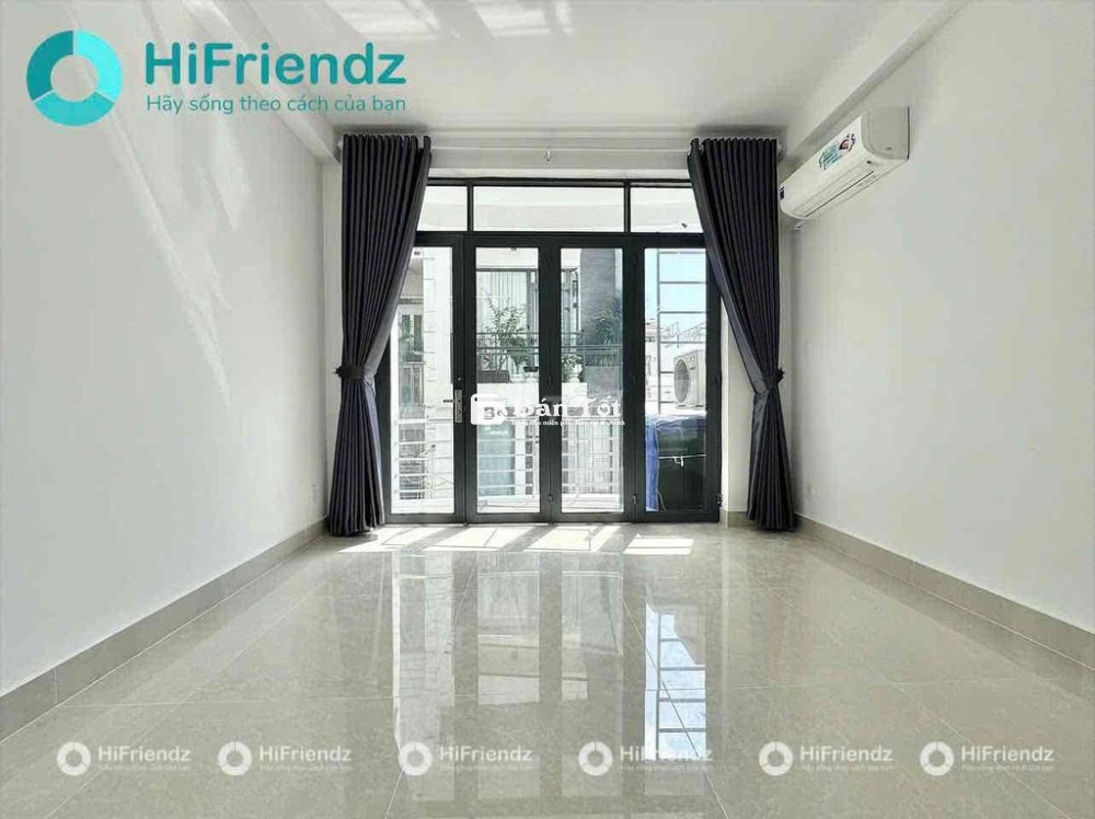 Studio nhà mới bancol- máy giặt riêng siêu thoáng ngay trung tâm