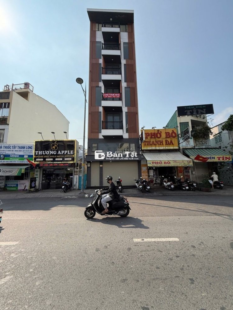 59 Triệu/th - Mặt Tiền 59 Bình Quới / 5x13.5m - 420m²/ 7Tầng Thang máy
