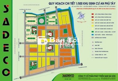 Cần bán đất nền 160m² giá rẻ 5 tỷ 6 8D bán nền An Phú Tây Bình Chánh